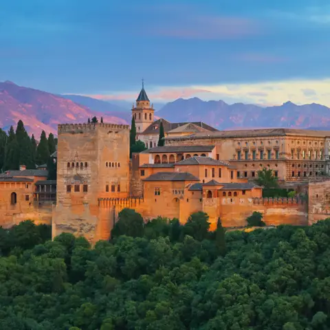 Alhambra-komplekset i Granada.